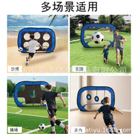 Macar 4-in-1 Foldable Kids' Soccer Goal & Rebounder Net for Outdoor Training