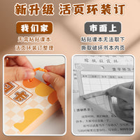 Primary School Chinese Character Practice Cards - Capybara/Panda Themed Pre-Study Notebook for Grades 1-3