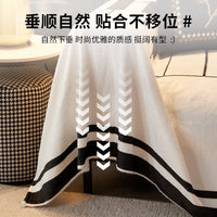 Winter Warm Sofa Cover Blanket for Single Chaise Lounge, Full Coverage Velvet Feel Sofa Throw