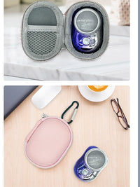 Mini Electric Shaver Travel Case Hard Shell Storage Bag for Portable Razors