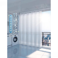 Outdoor Transparent Windproof Dustproof Waterproof Thermal Insulated Balcony Curtain