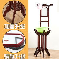 Freestanding Wash Basin Stand with Mirror for Home and Rural Use