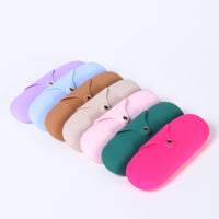 Silicone Makeup Brush Bag Portable Travel Cosmetic Organizer with Magnetic Closure