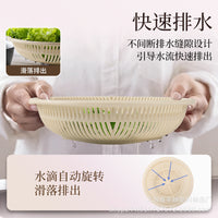 Japanese-Style Multi-functional Draining Basket Set for Washing Vegetables and Fruits