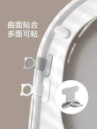 Fasola Toilet Lid Lifter Handle, Anti-Dirty Silicone Toilet Seat Cover Opener Gadget