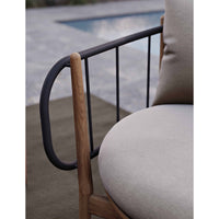 Nordic Outdoor Rattan Sofa Set for Patio Garden Balcony Villa Hotel