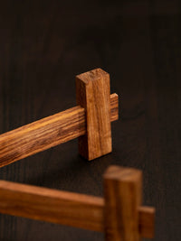 Puerh Tea Cake Display Stand with Dustproof Acrylic Case