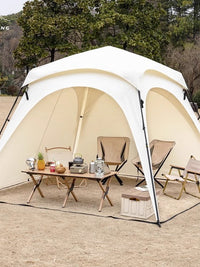 Automatic Pop-Up Dome Canopy Tent with UV Protection for Outdoor Camping and Sunshade