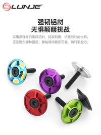 Aluminum Alloy Bicycle Headset Cap for Road and Mountain Bikes