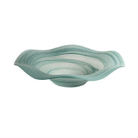 Creative Glass Fruit Bowl and Salad Dish for Living Room Coffee Table Decor