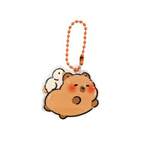 Cute Capybara Keychain Pendant for Backpacks and Keys