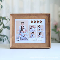 10-inch Family Photo Frame with Custom Photo Printing