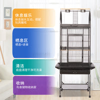 Large Steel Tube Parrot Cage Breeding Bird Cage Pet Cage