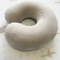 RoyalSunso Latex U-Shaped Neck Pillow for Office Naps and Travel