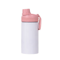 12oz Stainless Steel Insulated Water Bottle with Handle Lid for Sports & Outdoors