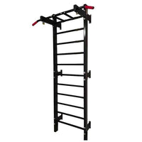 Multifunctional Metal Indoor Wall Bars for Kids Rehabilitation Training, Home Spine Exercise Wooden Climbing Frame