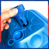 Outdoor Patio Umbrella Base Stand, Heavy-Duty Water-Filled Plastic Base for Market Umbrellas
