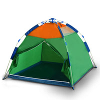 Outdoor Kids Pop-Up Tent Automatic Portable Thickened Camping Family Mosquito Net for Indoor & Outdoor Use