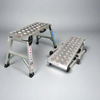 Zhonglong Aluminum Alloy Folding Car Wash Platform Ladder Thickened Engineering Scaffolding Step Stool