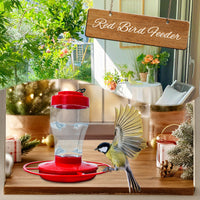 Detachable Hanging Hummingbird Feeder for Outdoor Birds