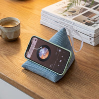 Mini Creative Solid Color Phone Holder Pillow for Desk and Bedside