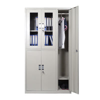 Factory Supply Thickened Iron Sheet Five-Door Locker Staff Cabinet Storage School Dormitory Storage Cabinet Shoe Cabinet