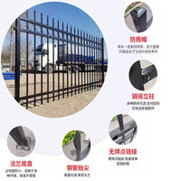 Galvanized Steel Safety Fence Panel for Yard, School, and Outdoor Perimeter Use