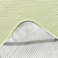 Jacquard Cooling Ice Bean Silk Mat Bed Sheet Set for Summer, Machine Washable