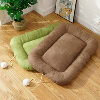 Pet Cooling Mat for Cats and Dogs, Linen-Imitation, All-Season Use