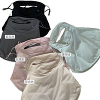 Ice Silk UV Protection Face Mask for Women - Breathable Outdoor Sun Protection Face Covering