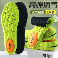 Unisex Breathable Arch Support Insoles for Shock Absorption and Odor Control