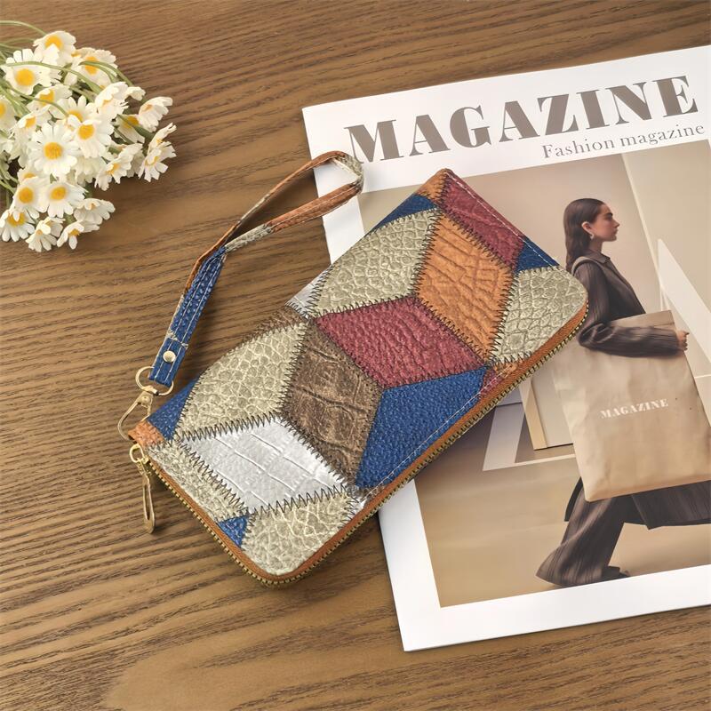 Women's Long Wallet Multi-Card Zipper Large Capacity Clutch Fashion Card Holder