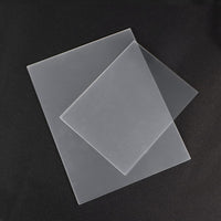 Double-Sided Release Paper for DIY Sticker Storage and Crafting, Transparent Loose-Leaf Refills