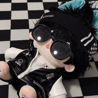 20cm Cotton Doll Clothes Set: Jacket, Hoodie, Trousers, and Headband