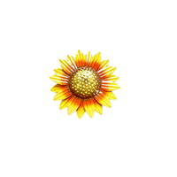Metal Sunflower Wall Decor for Outdoor Garden and Home Balcony