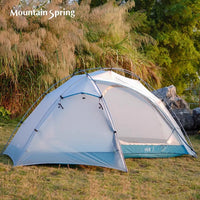 Shanzhiquan 15D Double Silicon Lightweight 4-Season Tent for Camping Hiking
