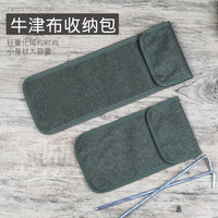 Portable Oxford Cloth Tent Peg Storage Bag for Outdoor Camping