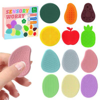 Fidget Sensory Toys for Kids, Soft Textured Stress Relief and Calming Play