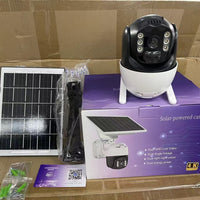 4G Solar Powered Outdoor Security Camera with HD Night Vision and Remote Monitoring