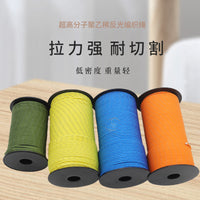 High-Strength Reflective Guy Line for Tents and Hiking Poles, UV Resistant