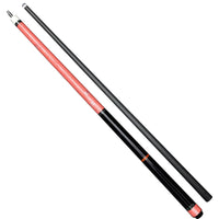 Jetcue Instant Balance Pink Carbon Fiber Pool Cue with Ebony Wood, 11.5mm/12.5mm Tip