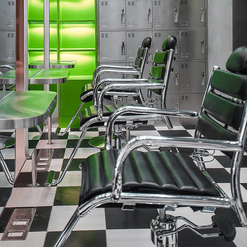 Hair Salon Styling Chair with Hydraulic Foot Pump