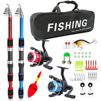 Kids' Telescopic Fishing Rod and Reel Combo Set for Parent-Child Outdoor Activities