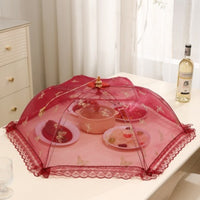 Foldable Mesh Food Cover Tent for Dining Table - Insect Protection