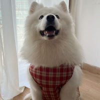 Pet Christmas Dog Cartoon Cute Dress for Small Medium Large Dogs Samoyed Golden Retriever Festive Decoration