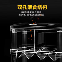Acrylic Fish Tank Isolation Box Transparent Breeding Hatchery for Guppy Fry and Small Fish