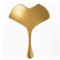 Stainless Steel Ginkgo Leaf Gua Sha Tool for Facial and Body Massage
