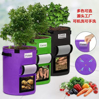 Felt Potato Grow Bags Non-Woven Fabric Plant Growing Container for Vegetables