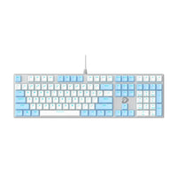 EK815 Mechanical Gaming Keyboard 108-Key Alloy Edition with Blue/Red/Brown Switches