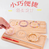 Bead Design Board for DIY Jewelry Making - Bracelet & Necklace Layout Tool